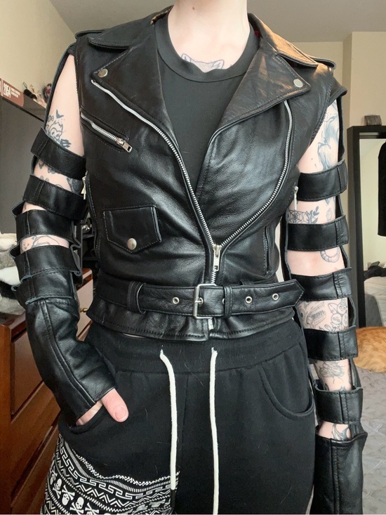 Jackets & Blazers - Ragged Priest x Boneyard Biker Jacket